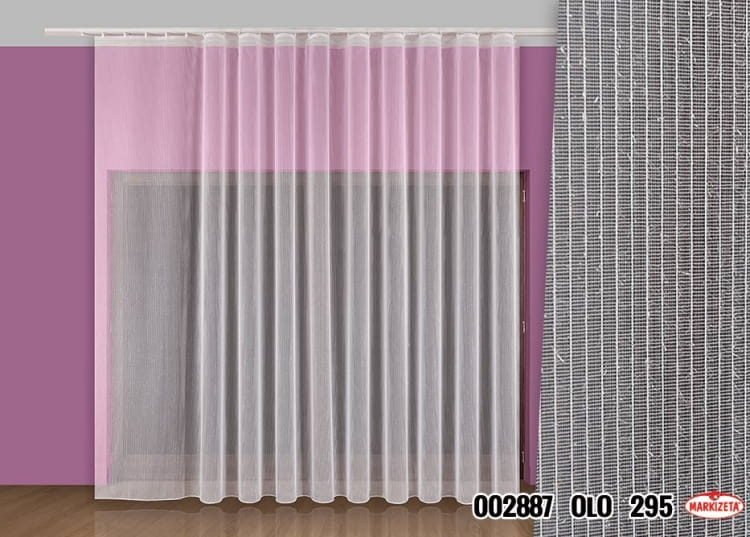 FIRANKA 2887 ZE LŚNIĄCĄ NITKĄ WYS 295 CM