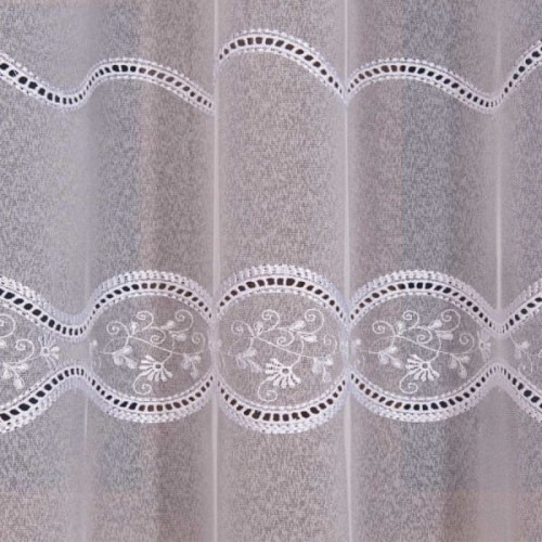 FIRANKA HAFTOWANA NA MARKIZECIE 40612 WYS 180 CM x3,30 M SZER.