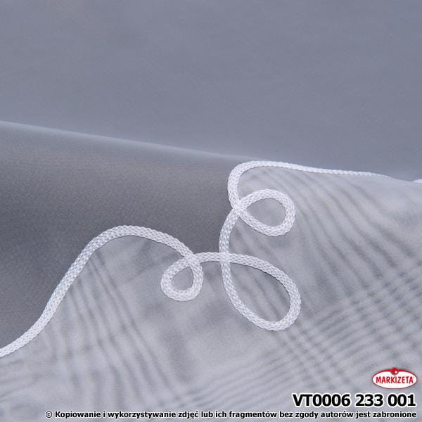 Firanka haftowana VT 0006 wys.270 cm x 4,40 m jasny ecri
