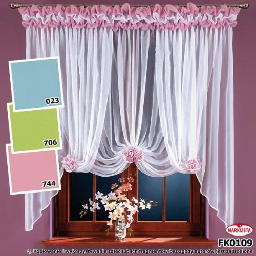 Firanka konfekcjonowana FK 0109