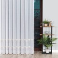 Firanka woalowa 709 w pasy  wys.330cm