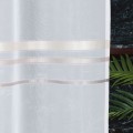 Firanka woalowa 709 w pasy  wys.330cm