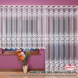Firanka żakardowa 660023 wys.250 cm x szer.1,70 m