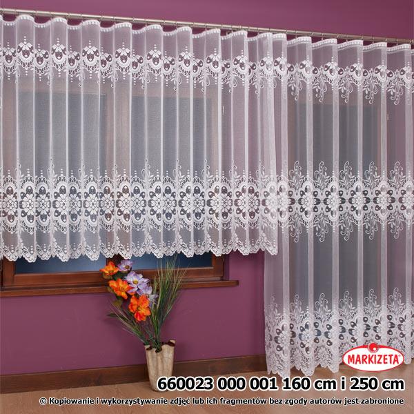 Firanka żakardowa 660023 wys.250 cm x szer.1,70 m