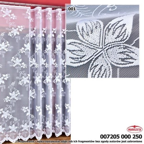 Firanka żakardowa 7205 wys.300 cm x 1,6 m szer.