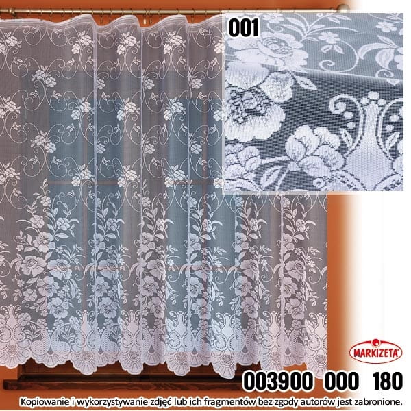 Firanka żakardowa 3900 wys.250cm szer. 2,40m