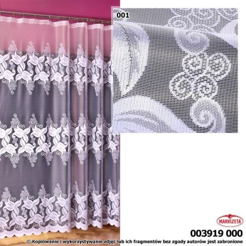 Firanka żakardowa 3919 wys. 230cm x2,40 m szer.