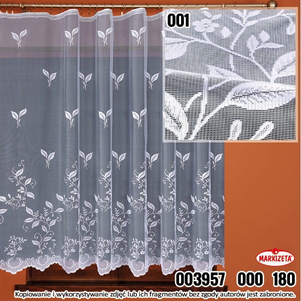 Firanka żakardowa 3957 wys. 180cm, szer. 1,20 m