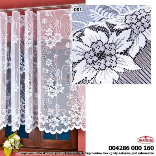 Firanka żakardowa 4286 wys.250 cm x 1,20 m szer