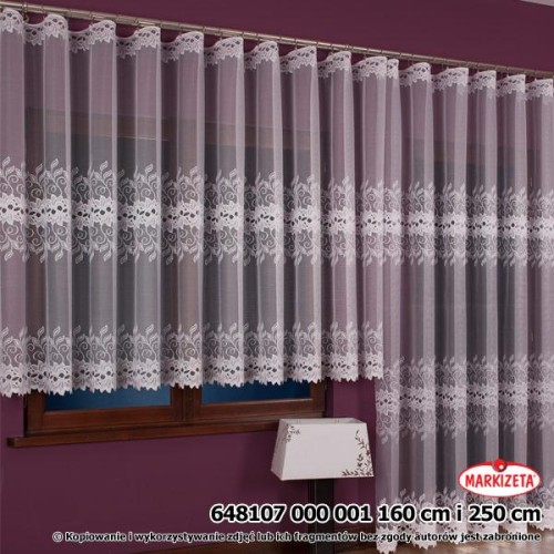 Firanka żakardowa 648107/160cm