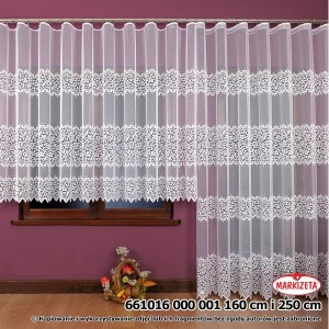 Firanka żakardowa 661016 wys.180 cm x 1,30 m szer.