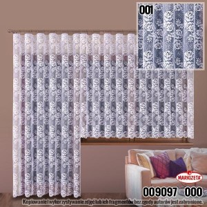 FIRANKA ŻAKARDOWA 9097 WYS 250CM