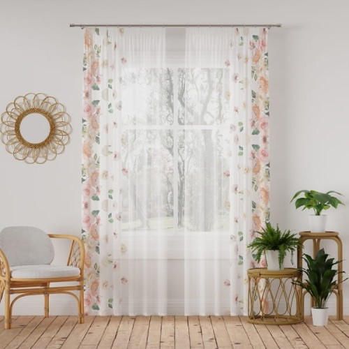 JOKASTA firanko zasłonka WOAL szer. 140cm