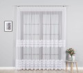 Firanka haftowana 13505  wys.250 cm x 3 m szer uszyta