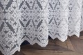 Firanka haftowana 13505  wys.250 cm x 3 m szer uszyta