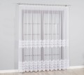 Firanka haftowana 13505  wys.250 cm x 3 m szer uszyta