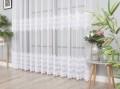 Firanka haftowana 13505  wys.250 cm x 3 m szer uszyta