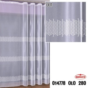 Firanka haftowana 14778 wys.280cm x 7,40m szer.