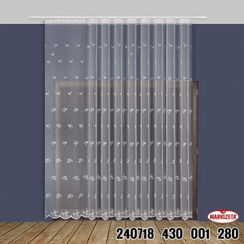 Firanka haftowana 240718 280 cm x 3 m szer.