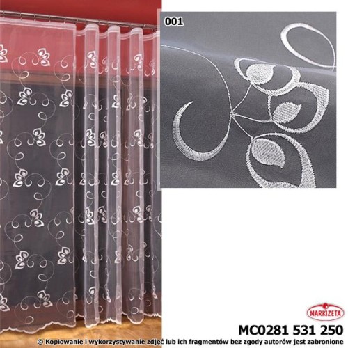 Organtyna MC0281wys 160 cm x 8,50m
