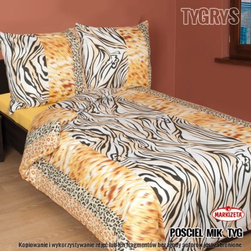 POŚCIEL Z MIKROWŁÓKNA TYGRYS