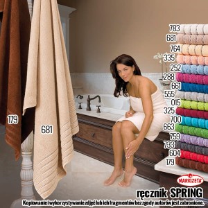 Ręczniki SPRING kolor zielony