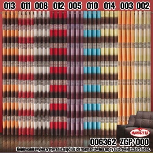 Tkanina zasłonowa 6362