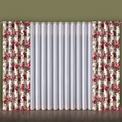 Tkanina zasłonowa B10008