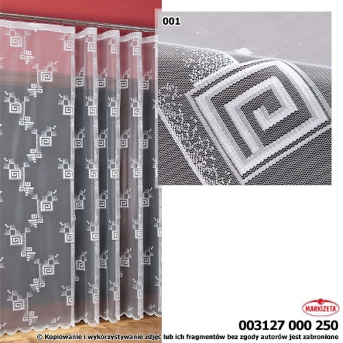 Firanka żakardowa 3127 1,40 szer x 2,50wys