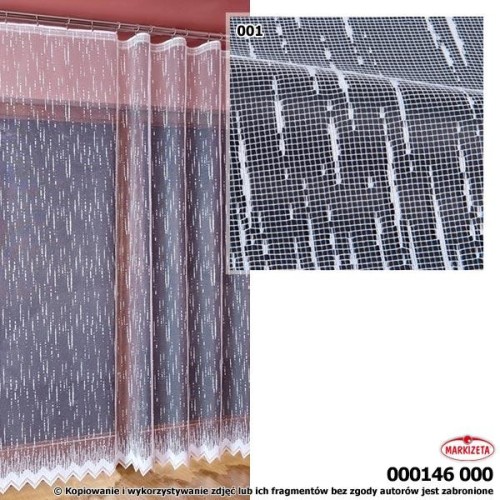 Firanka żakardowa 000146 wys.250 cm x 2,50 m szer