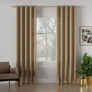 Tkanina zasłonowa MILASO kolor beżowy