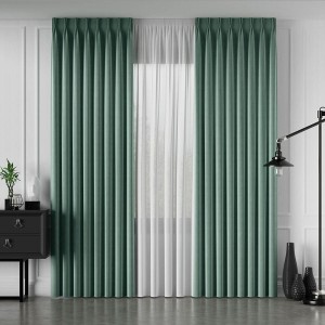 Tkanina dekoracyjna VELVET szer. 280cm kolor szałwiowy