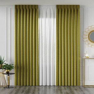 Tkanina dekoracyjna VELVET szer. 280cm kolor oliwkowy 