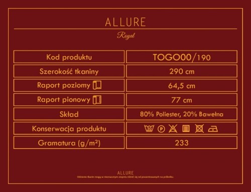 TKANINA ZASLONOWA TOGO BEŻ -SREBRNY