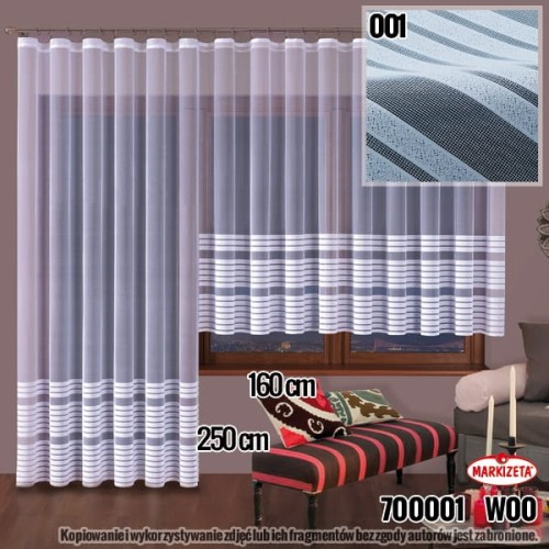 FIRANA ŻAKARDOWA  700001 wys.160 cm