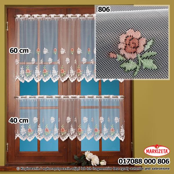 Zazdrostka żakardowa 17088 wys.60 cm x 1,90 m szer.